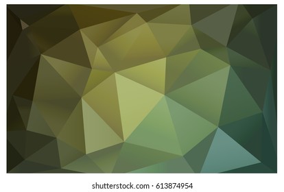 Light Green vector abstract textured polygonal background. Blurry triangle design. Pattern can be used for background.