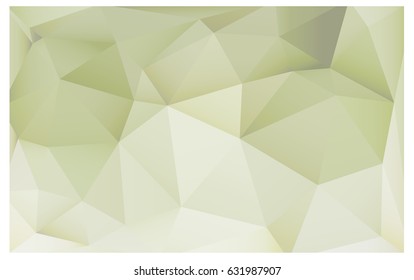 Light Green vector abstract textured polygonal background. Blurry triangle design. Pattern can be used for background.