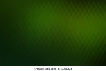 Light Green vector abstract textured polygonal background. Blurry rectangular design. The pattern with repeating rectangles can be used for background.