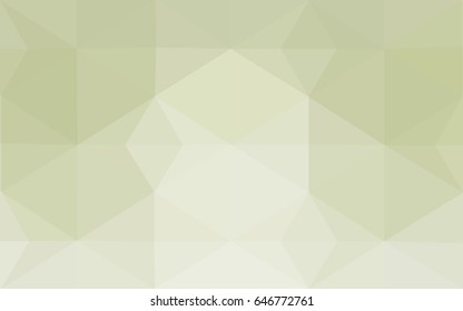 Light Green vector abstract textured polygonal background. Blurry triangle design. Pattern can be used for background.
