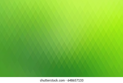 Light Green vector abstract textured polygonal background. Blurry rectangular design. The pattern with repeating rectangles can be used for background.