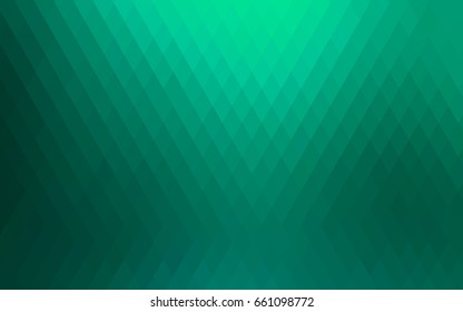 Light Green vector abstract textured polygonal background. Blurry rectangular design. The pattern with repeating rectangles can be used for background.