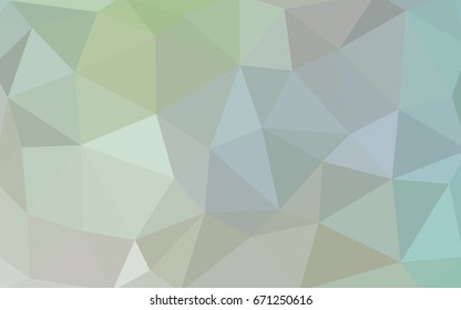 Light Green vector abstract textured polygonal background. Blurry triangle design. Pattern can be used for background.