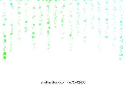 Light Green vector abstract textured polygonal background. Blurry rectangular design. The pattern with repeating rectangles can be used for background.