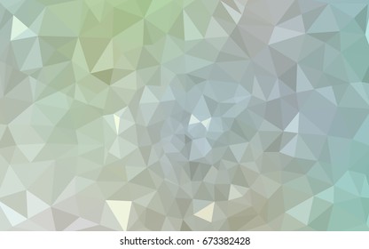 Light Green vector abstract textured polygonal background. Blurry triangle design. Pattern can be used for background.