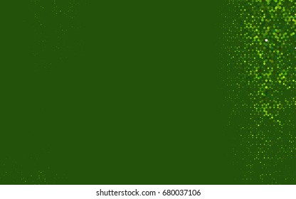 Light Green vector abstract textured polygonal background. Brand-new blurry hexagonal design. Pattern can be used for background.