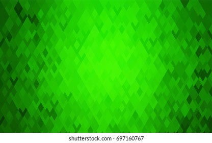 Light Green vector abstract textured polygonal background. Blurry rectangular design. The pattern with repeating rectangles can be used for background.