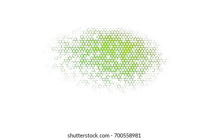 Light Green vector abstract textured polygonal background. Brand-new blurry hexagonal design. Pattern can be used for background.