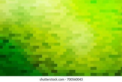 Light Green vector abstract textured polygonal background. Blurry rectangular design. The pattern with repeating rectangles can be used for background.