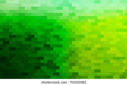 Light Green vector abstract textured polygonal background. Blurry rectangular design. The pattern with repeating rectangles can be used for background.