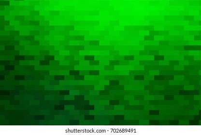 Light Green vector abstract textured polygonal background. Blurry rectangular design. The pattern with repeating rectangles can be used for background.