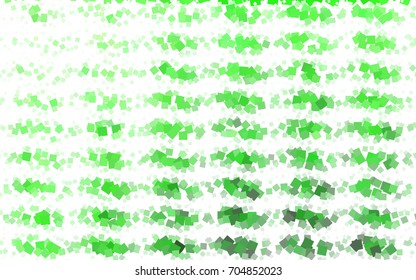 Light Green vector abstract textured polygonal background. Blurry rectangular design. The pattern with repeating rectangles can be used for background.