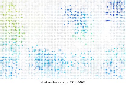 Light Green vector abstract textured polygonal background. Blurry rectangular design. The pattern with repeating rectangles can be used for background.
