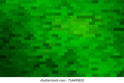 Light Green vector abstract textured polygonal background. Blurry rectangular design. The pattern with repeating rectangles can be used for background.