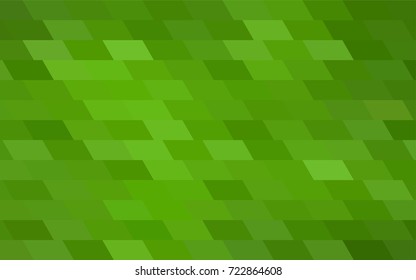 Light Green vector abstract textured polygonal background. Blurry rectangular design. The pattern with repeating rectangles can be used for background.