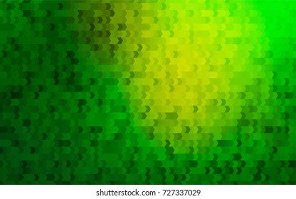 Light Green vector abstract textured polygonal background. Blurry rectangular design. The pattern with repeating rectangles can be used for background.