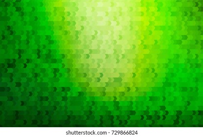 Light Green vector abstract textured polygonal background. Blurry rectangular design. The pattern with repeating rectangles can be used for background.