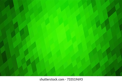 Light Green vector abstract textured polygonal background. Blurry rectangular design. The pattern with repeating rectangles can be used for background.