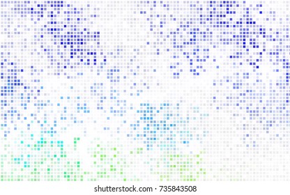 Light Green vector abstract textured polygonal background. Blurry rectangular design. The pattern with repeating rectangles can be used for background.