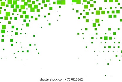 Light Green vector abstract textured polygonal background. Blurry rectangular design. The pattern with repeating rectangles can be used for background.