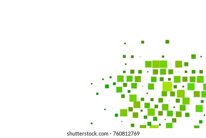 Light Green vector abstract textured polygonal background. Blurry rectangular design. The pattern with repeating rectangles can be used for background.