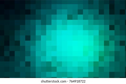 Light Green vector abstract textured polygonal background. Blurry rectangular design. The pattern with repeating rectangles can be used for background.