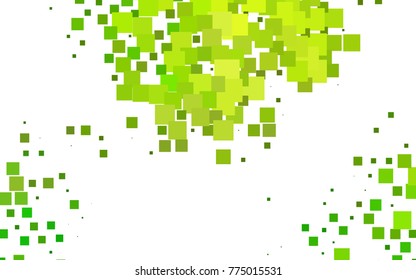 Light Green vector abstract textured polygonal background. Blurry rectangular design. The pattern with repeating rectangles can be used for background.
