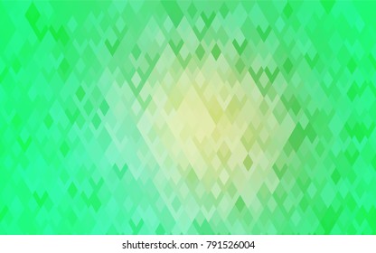 Light Green vector abstract textured polygonal background. Blurry rectangular design. The pattern with repeating rectangles can be used for background.