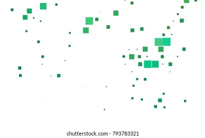 Light Green vector abstract textured polygonal background. Blurry rectangular design. The pattern with repeating rectangles can be used for background.