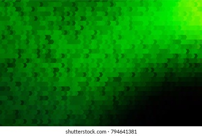 Light Green vector abstract textured polygonal background. Blurry rectangular design. The pattern with repeating rectangles can be used for background.
