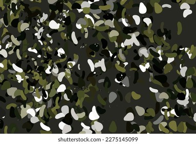 Light Green vector backdrop with abstract shapes. Simple colorful illustration with abstract gradient shapes. Best smart design for your business.