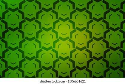 Light Green vector backdrop with bent lines. Brand new colorful illustration in simple style. Abstract design for your web site.