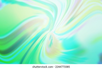 Light Green vector backdrop with bent lines. Brand new colorful illustration in simple style. A new texture for your  ad, booklets, leaflets.