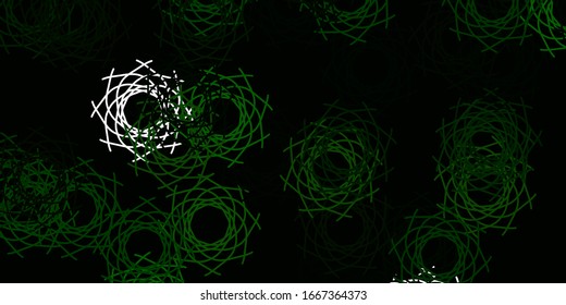 Fondo vectorial claro con formas circulares caóticas. Ilustración abstracta moderna con formas aleatorias degradadas. Fondo para teléfonos celulares.