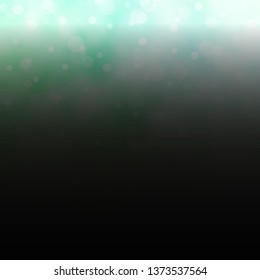 Light Green vector backdrop with circles. Illustration with set of shining colorful abstract spheres. Pattern for websites, landing pages.