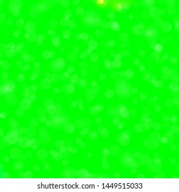 Light Green vector backdrop with circles. Colorful illustration with gradient dots in nature style. New template for your brand book.