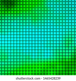 Light Green vector backdrop with circles. Abstract colorful disks on simple gradient background. New template for your brand book.