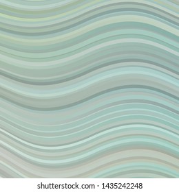 Light Green vector backdrop with circular arc. Colorful illustration in abstract style with bent lines. Pattern for websites, landing pages.