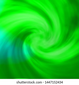 Light Green vector backdrop with cumulus. Shining illustration with abstract gradient clouds. Template for websites.