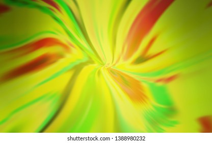 Light Green vector backdrop with curved lines. A circumflex abstract illustration with gradient. Abstract design for your web site.