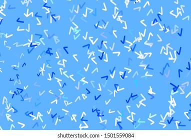 Light Green vector backdrop with curved lines. Brand new colorful illustration in simple style. Pattern for your business design.