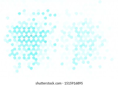 Light Green vector backdrop with curved lines. Brand new colorful illustration in simple style. Template for cell phone screens.