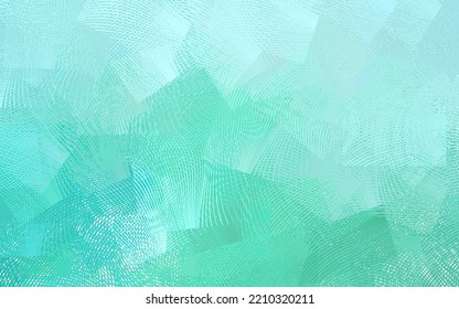 Light Green vector backdrop with curved lines. A shining illustration, which consists of curved lines. Business design for posters, banners.