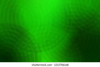 Light Green vector backdrop with dots. Beautiful colored illustration with blurred circles in nature style. Beautiful design for your business advert.