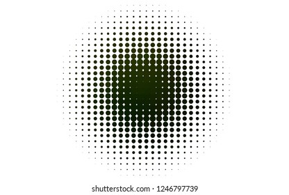 Light Green vector backdrop with dots. Modern abstract illustration with colorful water drops. Pattern for beautiful websites.