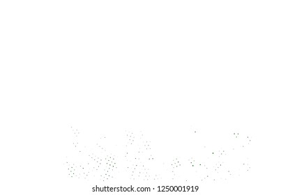 Light Green vector backdrop with dots. Abstract illustration with colored bubbles in nature style. Design for posters, banners.