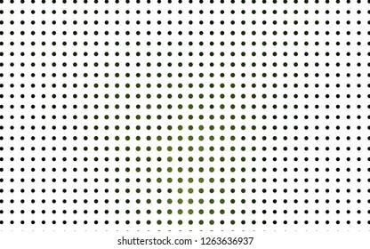 Light Green vector backdrop with dots. Modern abstract illustration with colorful water drops. Design for business adverts.