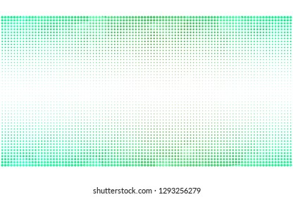 Light Green vector  backdrop with dots. Modern abstract illustration with colorful water drops. Pattern for beautiful websites.
