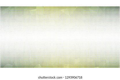 Light Green vector  backdrop with dots. Modern abstract illustration with colorful water drops. New template for your brand book.