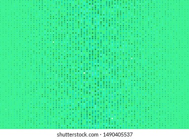 Light Green vector backdrop with dots. Modern abstract illustration with colorful water drops. Pattern for beautiful websites.